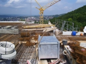 Baustelle Landeplatz