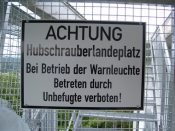 Warnschild