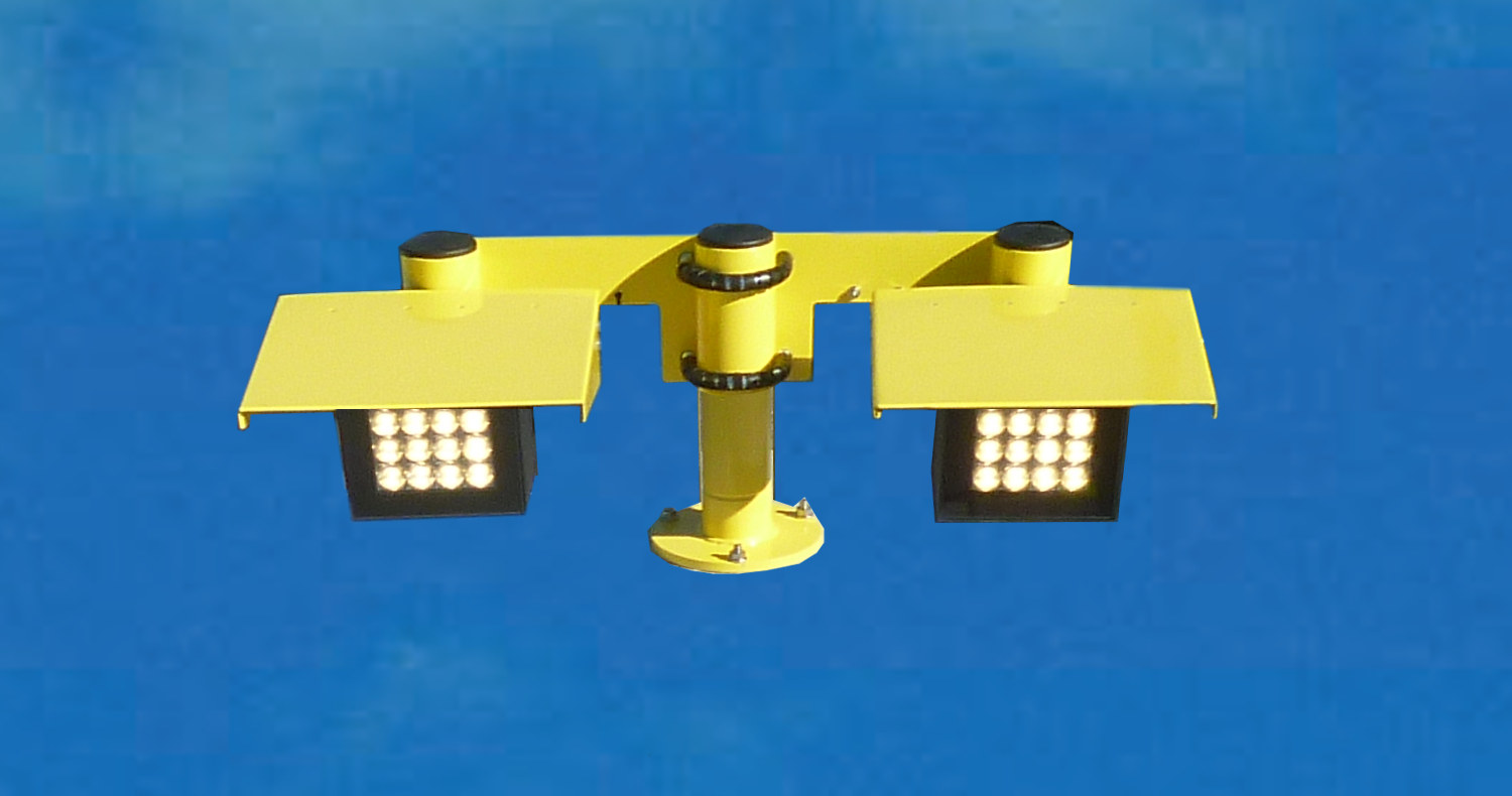 Flutlicht-Doppelstrahler