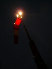 Befeuerung Windrichtungsanzeiger